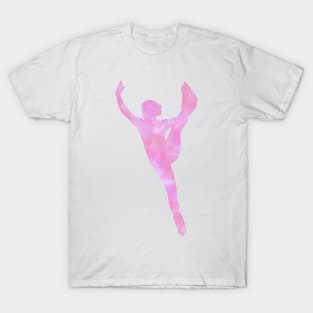 Pink Figure Skater T-Shirt